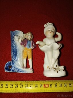 Porcelánové sošky 7 ks zn. Royal Dux atd. - 14