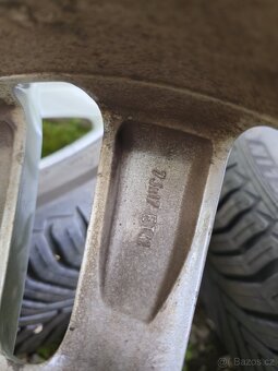 Alu kola Opel 7jx17 et41 5x110 + pneu Michelin 225/45/r17 - 14