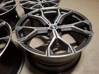 Originál sada 21" BMW G05, X5,X6 style 741M - 14