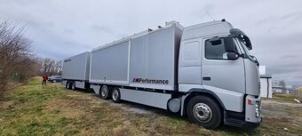 Volvo FH/FN-6X2R + přívěs KRONE ZZ-dílna/servis/obytné - 14