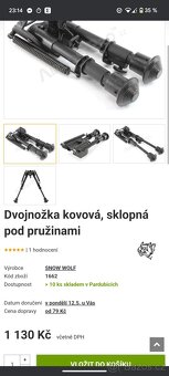 Airsoft  sniper amoeba T1 - komplet - 14