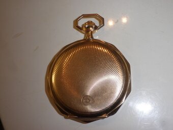 Prodám za cenu zlata CELOZLATÉ 14K kapesní hodinky - 14