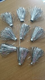 Vánoční ubrusy, baňky, svíčky, svícny,... - retro. - 14