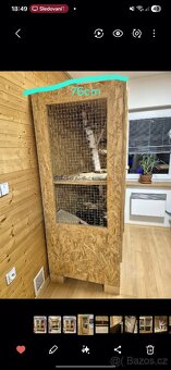 Klec pro činčily, osmáky (hlodavce) - 14