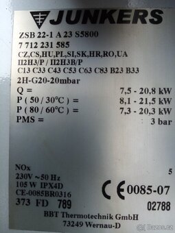 JUNKERS CERASMART ZSB 22-1 - 14