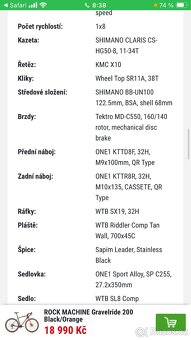 Gravel kolo - M rám - 14