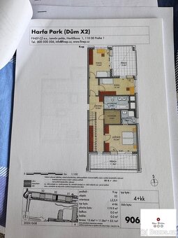 Prodej bytu 4+kk 119 m², Praha - Vysočany, ev.č. 00091 - 14