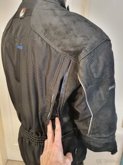 Mohawk MVS-1 Kůže Textil bunda na moto BMW V. 3XL - 14
