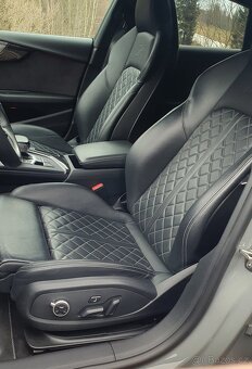 Audi S5 3.0 TDI 255 kW 2019 | TOP výbava | Webasto | 2 sady - 14
