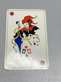karty hrací karty žolíky kanasta retro karty sběratelské - 14