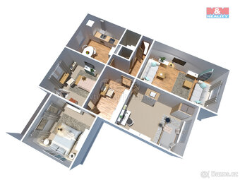Prodej bytu 4+1, 88 m², Jirkov, ul. Tkalcovská - 14