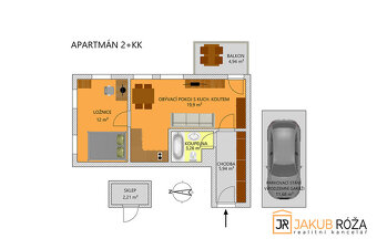 Prodej apartmánu 2+kk Harrachov - 14