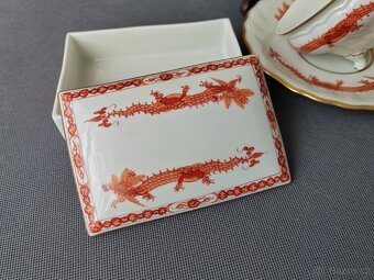 Luxusní porcelánová čajová sada Dresden (1918-1925) - 14