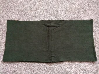 Nové unisex kruhové šály ALPINE PRO - černá, tmavě zelená - 14