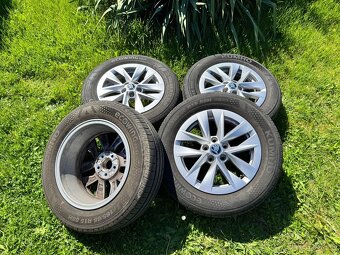 Stříbrná litá kola + letní pneu 185/65 R15 88H - 14