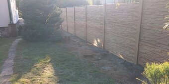 Montáže betonových plotů - 14