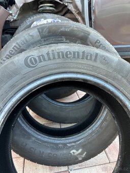 Nabízím sadu letních pneumatik 185/65/15 Continental - 14