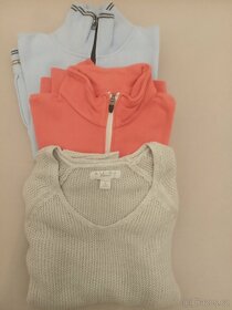 2 mikiny+4svetry přes hlavu vel.38,vše 105,-Kč - 14