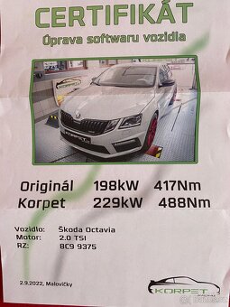 Škoda octavia 3 rs SE 2020 - 14