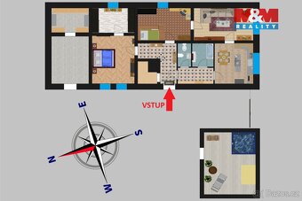 Prodej rodinného domu, 132 m², Velim, náměstí Obránců míru - 14