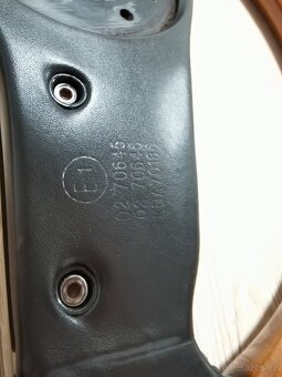 Velmi vzácný volant BBS, kůže, dřevo, W123, W124, W201, E28 - 14