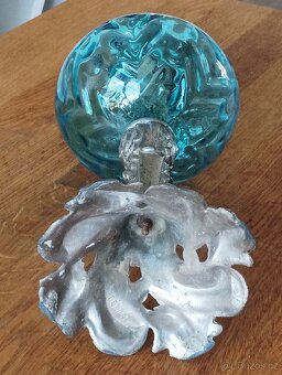 SECESNÍ STAROŽITNÁ PETROLEJKA GAUDARD,FRANCE1900–ART NOUVEAU - 14