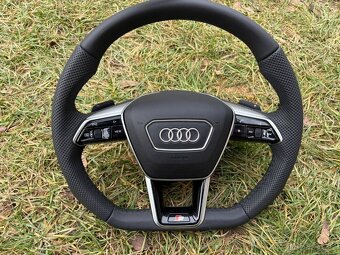 AUDI sportovy volant kozeny zkoseny - 14