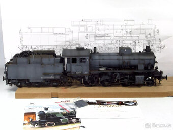 KISS 500207 Parní lokomotiva 54 1598 DRB Ep.2 NEM - SPUR1 = - 14