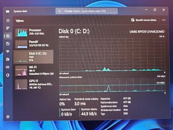 Lenovo Legion 5  Core i5(8 vlaken) RTX 2060 6GB TOP stav - 14
