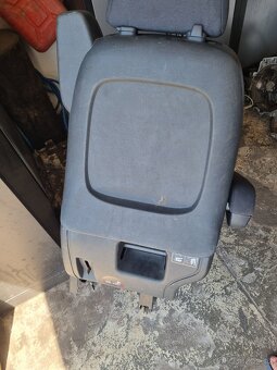 Prostřední řada sedaček Mercedes Vito W639 sklápěcí - 14