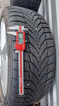 Alu kola 5x112 r18 škoda octavia zimní pneu - 14