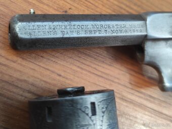 US Western revolver Ellen Wheelock No.1 M.1858 Cal.22 - 14
