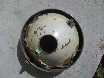 Jawa 350/354 - motor,podsedlové plechy,výfuky s koleny a dal - 14