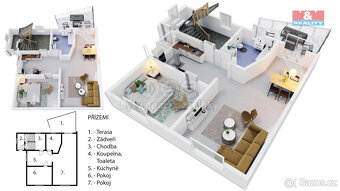 Prodej rodinného domu, 160 m², Praha 4, ul. Vycpálkova - 14