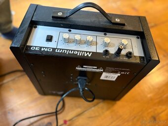 Alesis Nitro Mesh Kit Bundle+Milenium DM-30 E-Drum Monitor - 14