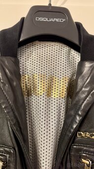 Luxusní dámská kožená bunda Dsquared2 - 14