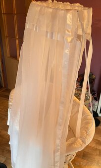 Proutěná postýlka - košík na spaní - 14