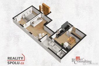 Prodej, byty/2+1, 64.75 m2, Klostermannova 1208/9, Modřany,  - 14