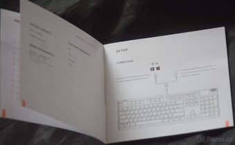 SteelSeries Apex 7, magnet. podložka, OLED display,USB hub - 14