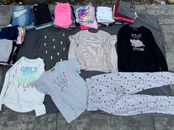 Dívčí oblečení vel. 142-158, větší množství - 14