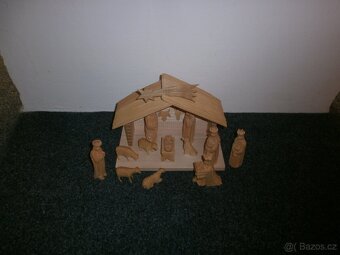 Ručně vyřezávaný český betlém 14a1 - 14