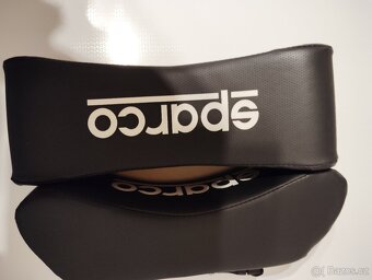 2x Krční sportovní opěrka zn. Sparco-černá - 14