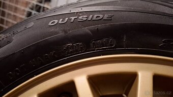 Zlatá ALU kola R16 Škoda Octavia 1 Style 5x100 + Pneu - 14