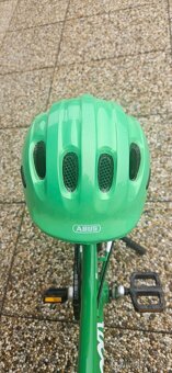 WOOM 3 (16") + stojánek + helma na kolo (zelená barva) - 14