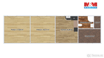Pronájem bytu 2+1, 64 m², Praha 9 - Klánovice - 14