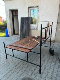 Lešení 163x100 cm s prac. výškou až 3,5 m - 9,5 m - 14