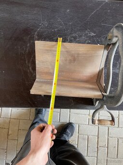 starožitný kovový kráječ na zelí – sběratelský kousek - 14