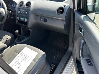 VW Caddy maxi 2.0Cng, r.2014, původ ČR, serviska, STK - 14
