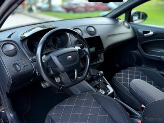 SEAT IBIZA CUPRA 1.4TSI 132kw DSG 136.000KM ROZSÁHLÝ SERVIS - 14