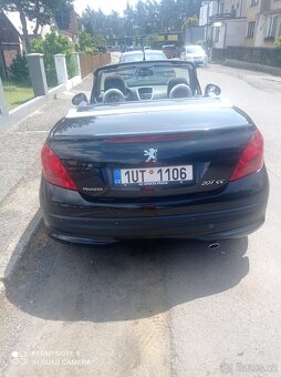 Peugeot 207 ,1,6 benzín Cabrio - 14
